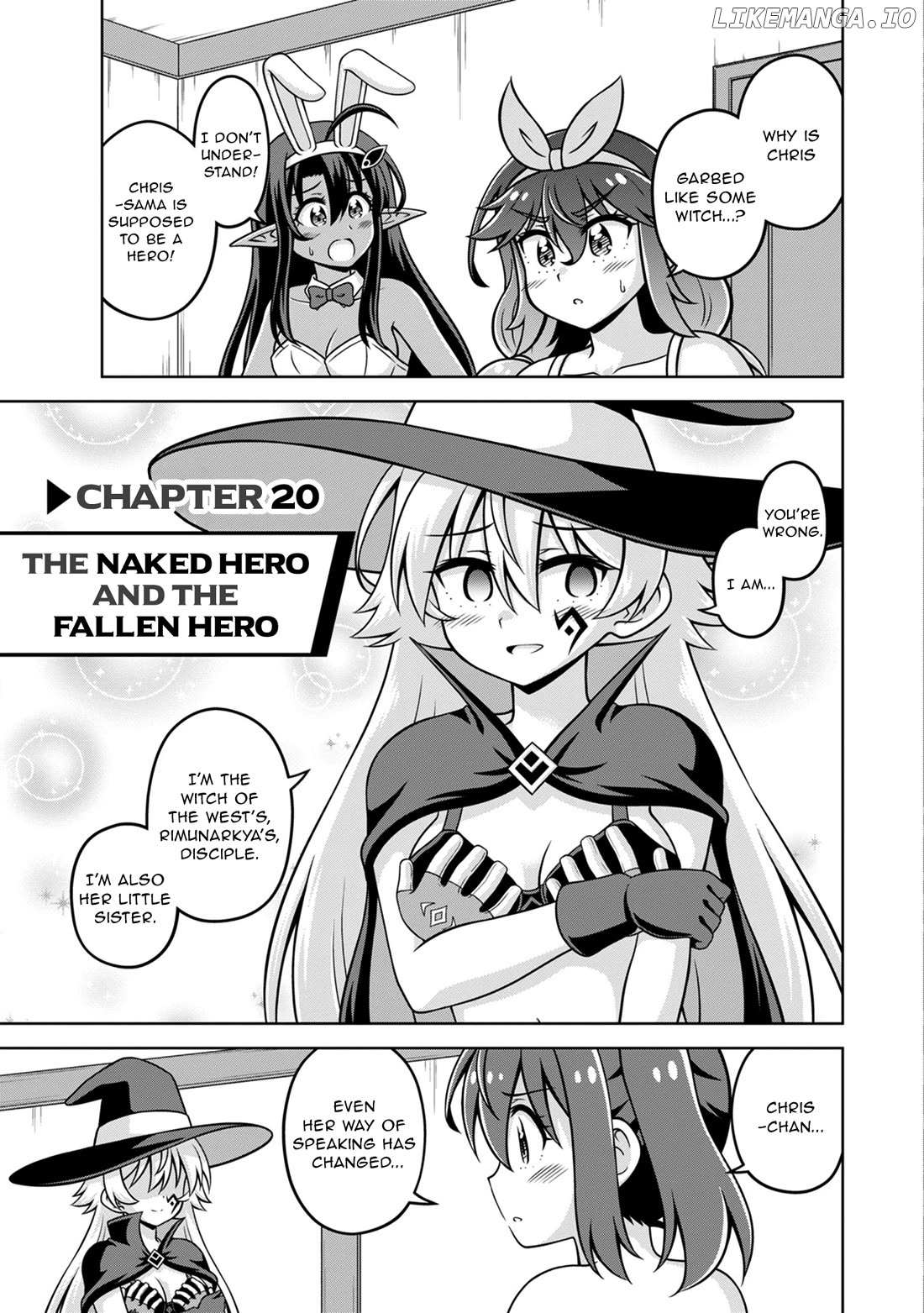 Don't Call Me a Naked Hero in Another World - Chapter 20 - Page 1