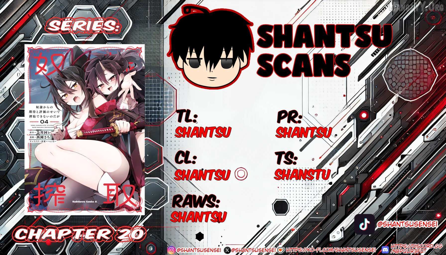 Dorei Kara No Kitai To Hyouka No Sei De Sakushu Dekinai No Daga - Chapter 20 - Page 1