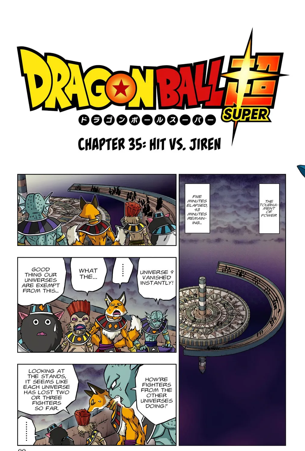 Dragon Ball Super (Colored) - Chapter 35 - Page 1
