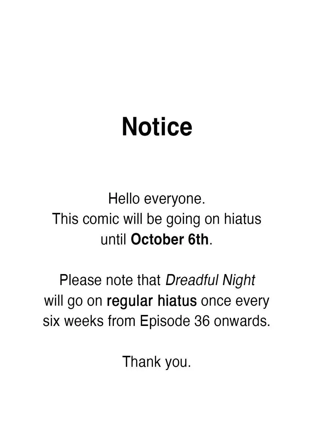 Dreadful Night - Chapter 35.1 - Page 2