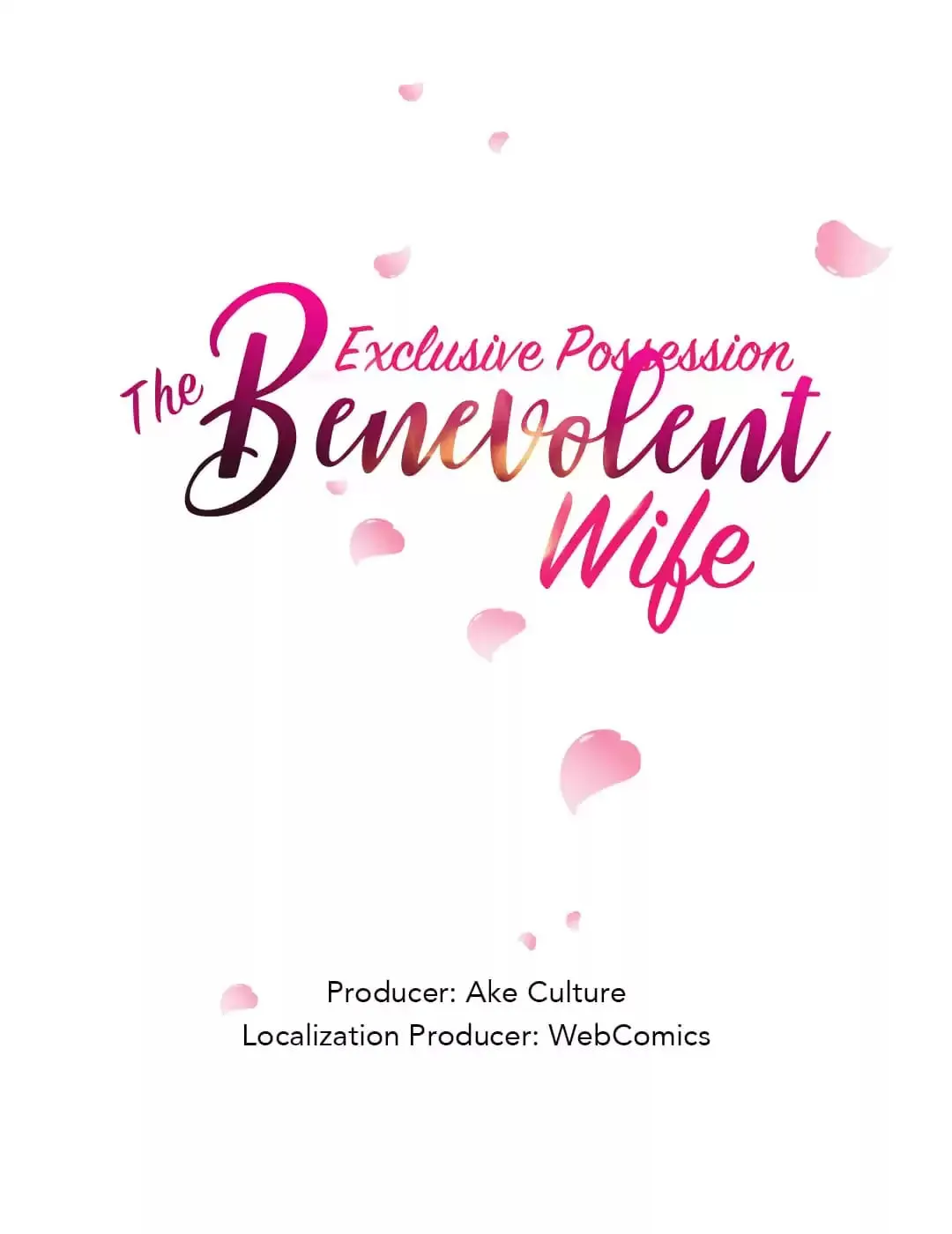 Exclusive Possession: The “Benevolent” Wife - Chapter 0 - Page 1