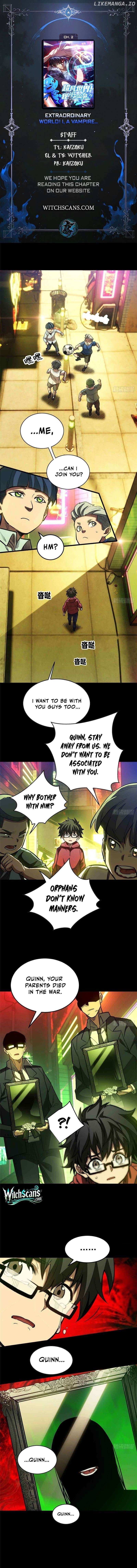 Extraordinary World! I, a vampire... - Chapter 2 - Page 1