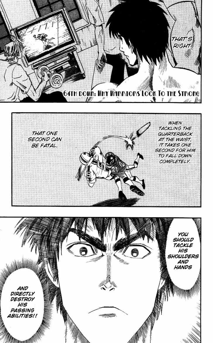 Eyeshield 21 - Chapter 64 : Why Warriors Look To The Strong - Page 2