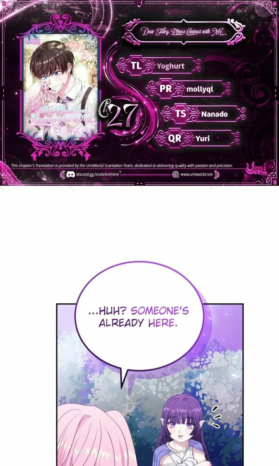 Fairy, Please Contract With Me - Chapter 27 - Page 1