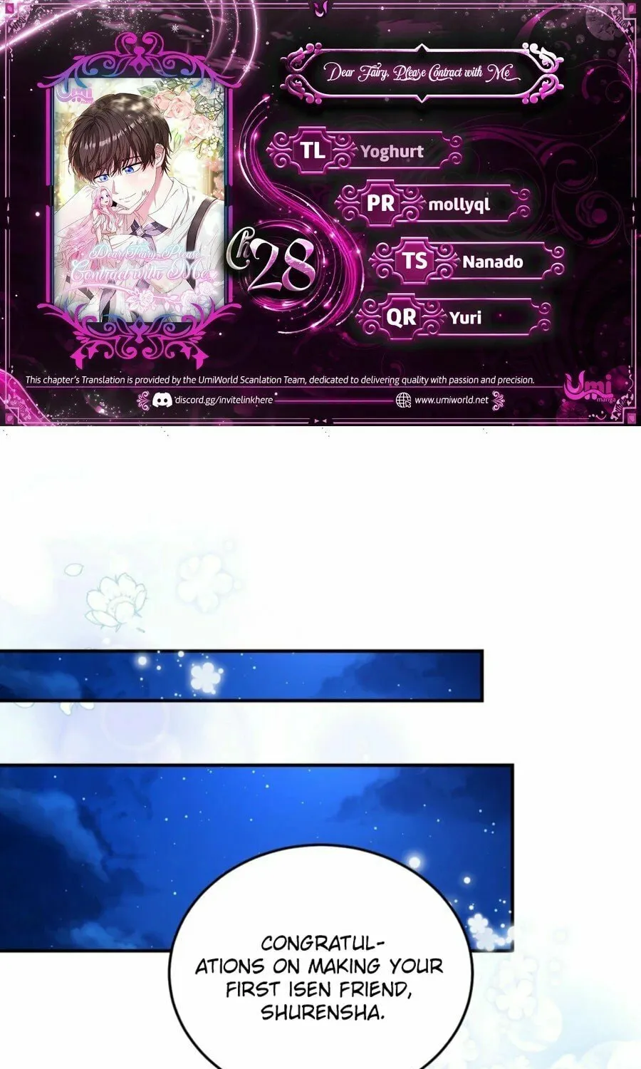 Fairy, Please Contract With Me - Chapter 28 - Page 1