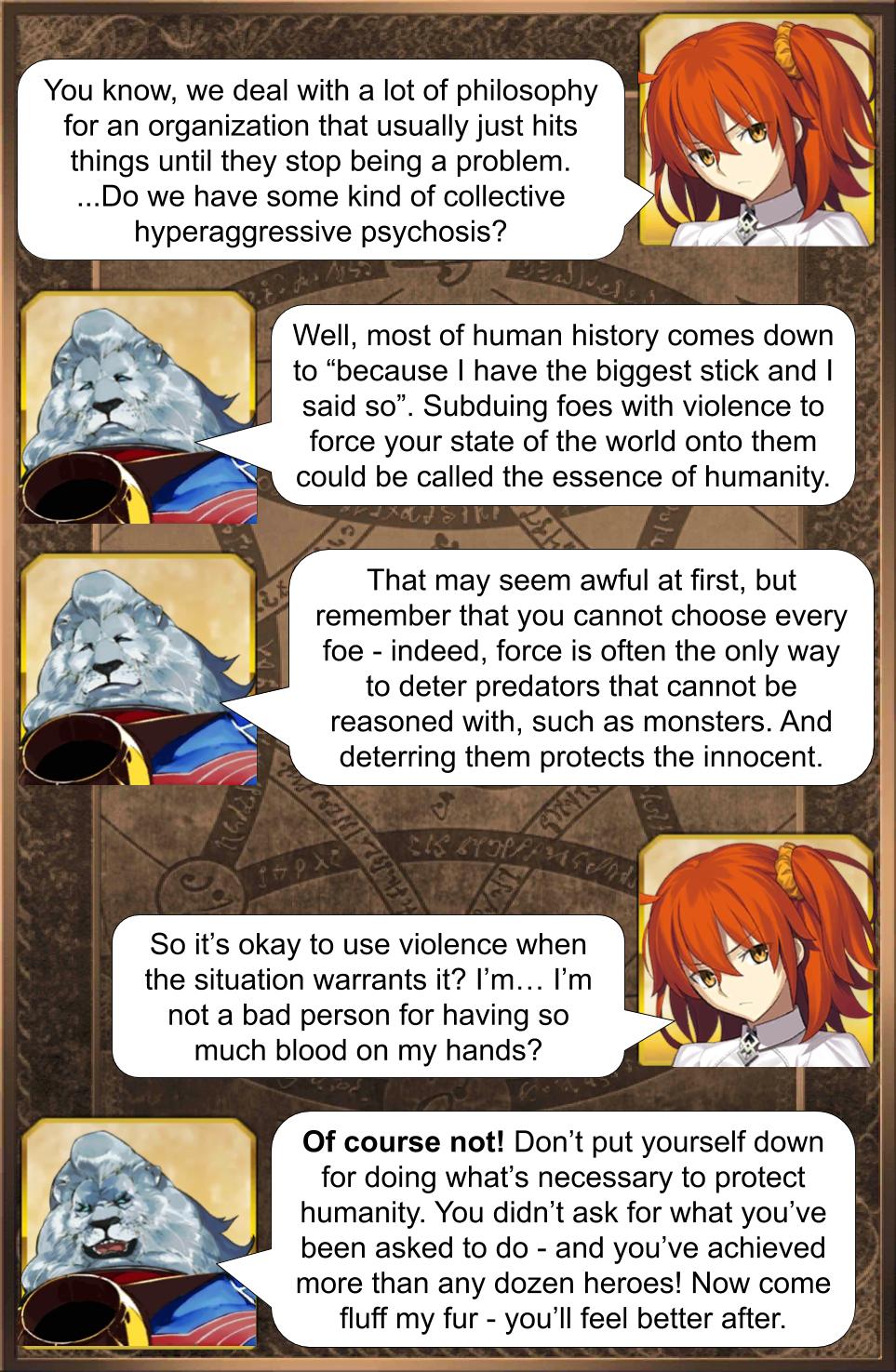 Fate/grand Order - Daily Chaldea - Chapter 148: Tactics - Page 1