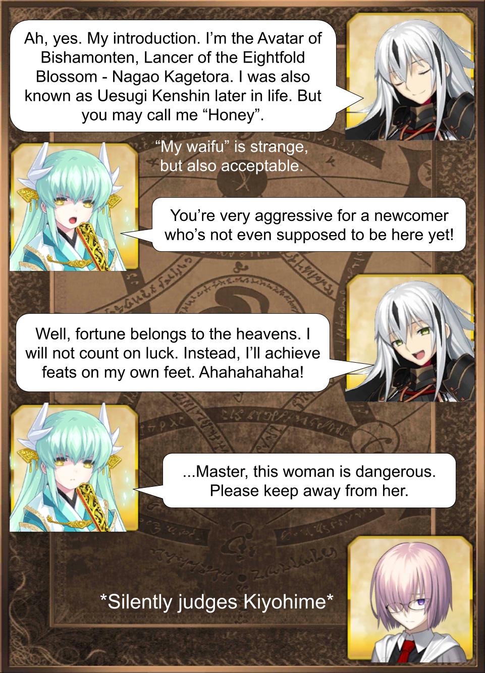 Fate/grand Order - Daily Chaldea - Chapter 70: You Don't Get To Say That - Page 1