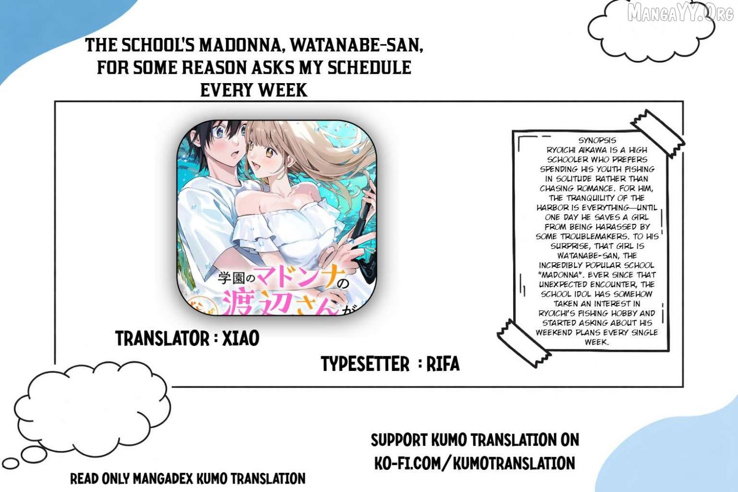 For Some Reason, the School's Madonna Keeps Asking About My Weekend Plans - Chapter 3 - Page 2