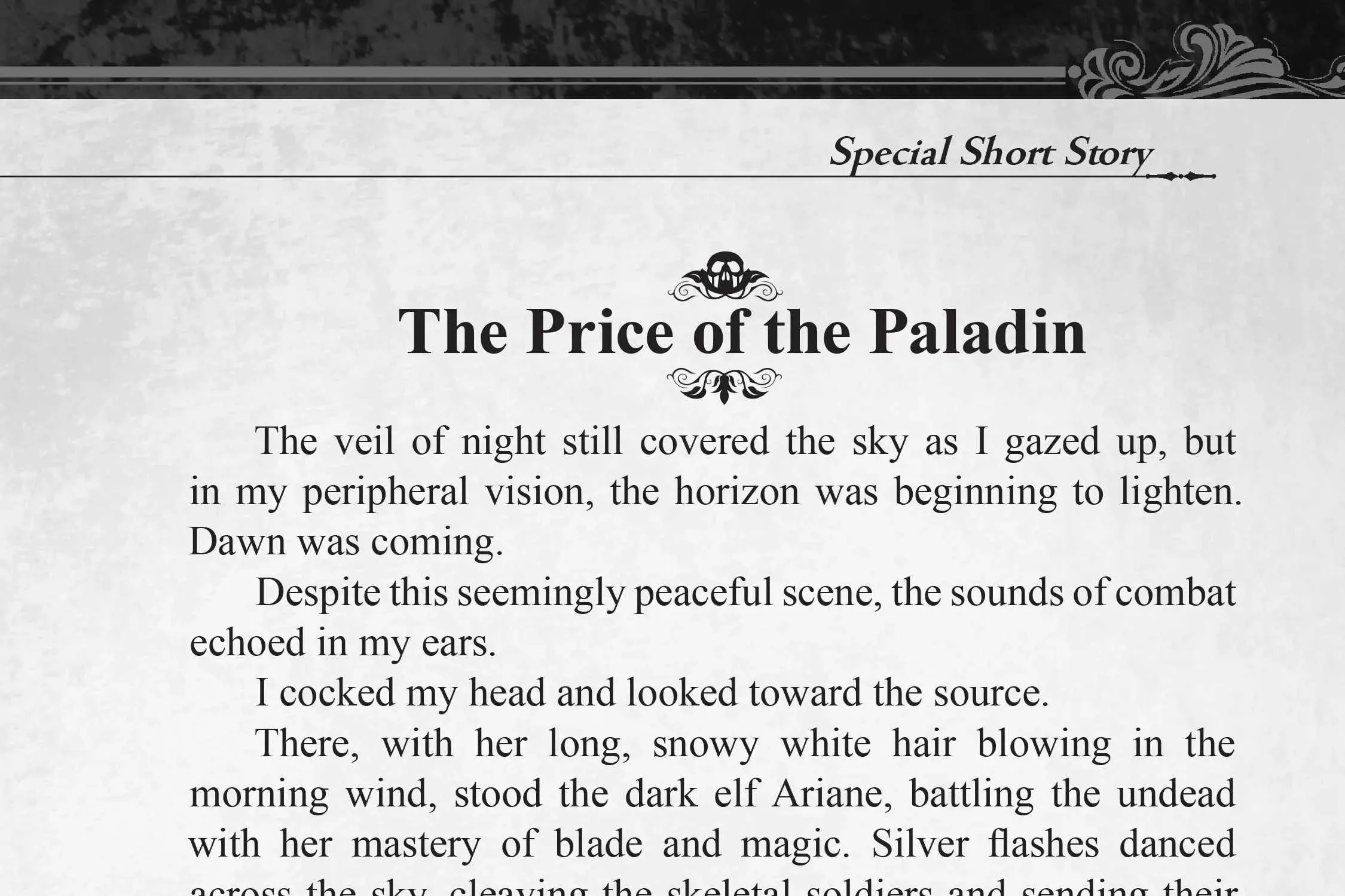 Gaikotsu Kishi-sama, Tadaima Isekai e Odekake-chuu - Chapter 43.3 - Page 1