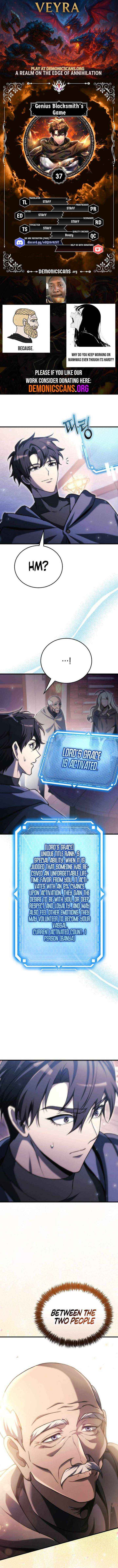 Genius Blacksmith’s Game - Chapter 37 - Page 1