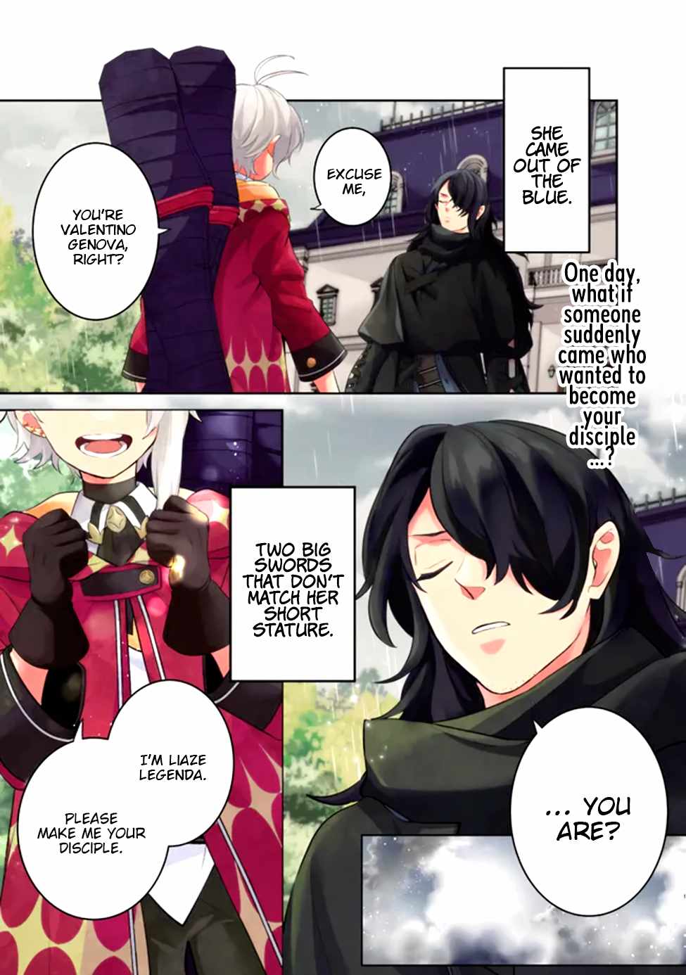 Genova no Deshi ~ 10 Byo Shika Tatakaenai Majutsushi, Nochi no Mao o Sodateru ~ - Chapter 1 - Page 1