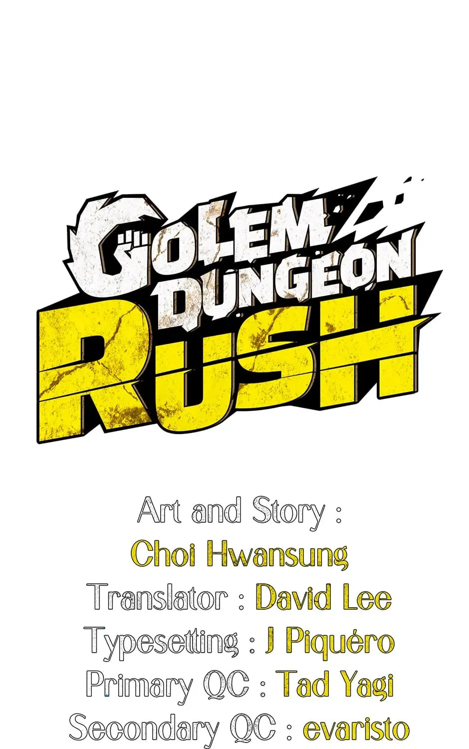Golem Dungeon Rush - Chapter 44 - Page 1