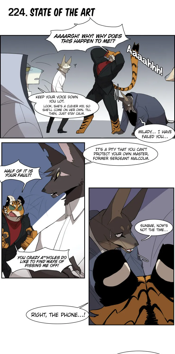 Goyangi Agassiwa Gyeonghowondeul (Colored) - Chapter 183 - Page 1