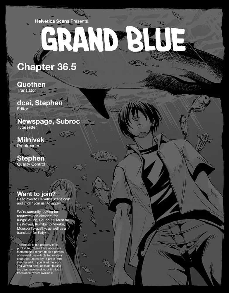 Grand Blue Dreaming - Chapter 36.5 - Page 1