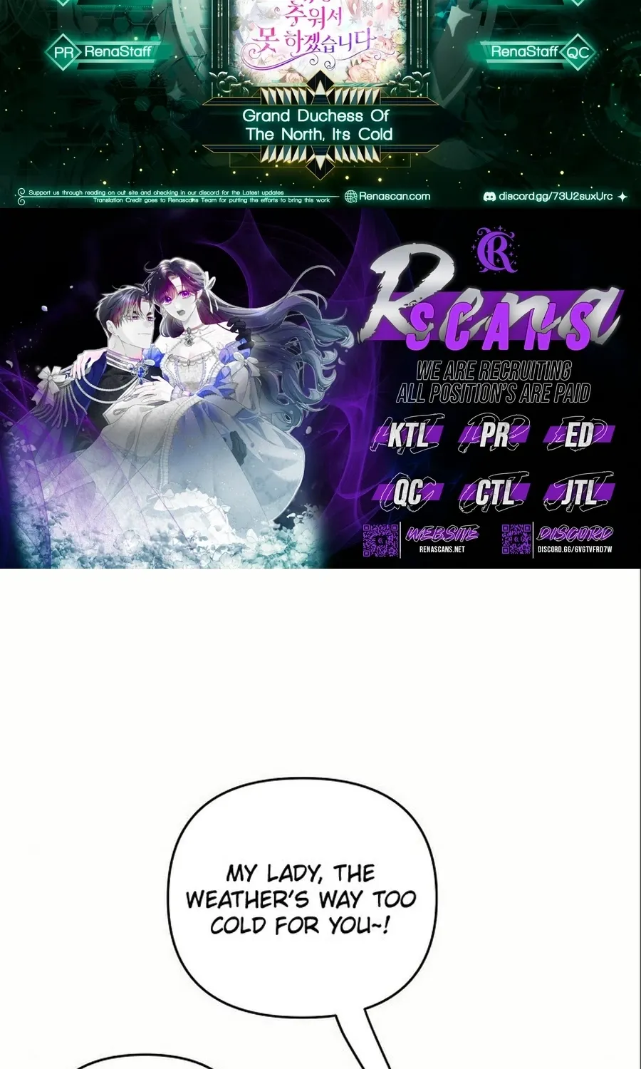 Grand Duchess of the North, It's Cold - Chapter 13 - Page 2