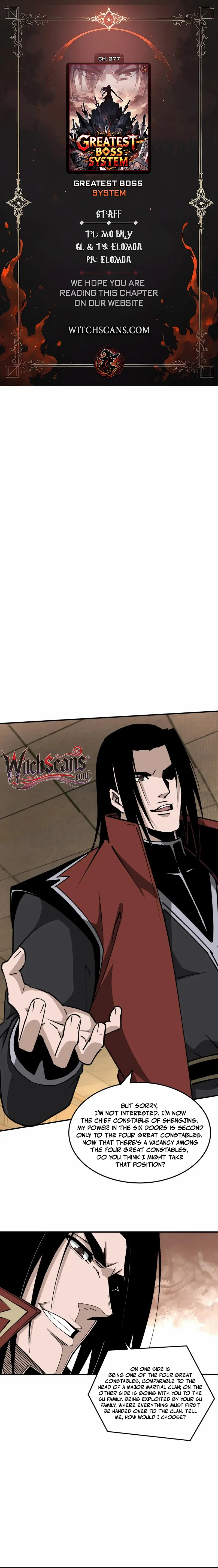 Greatest Boss System - Chapter 277 - Page 1