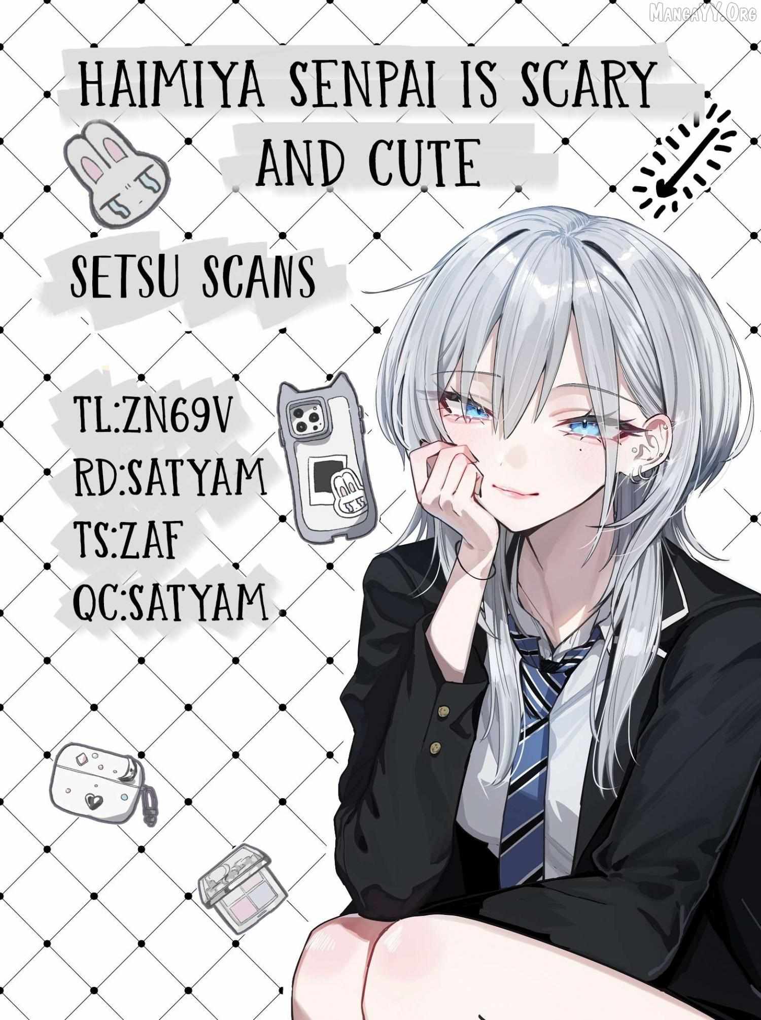 Haimiya-senpai wa Kowakute Kawaii - Chapter 9 - Page 1