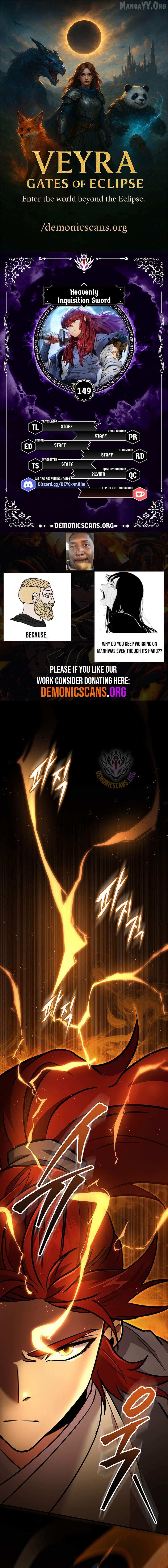 Heavenly Inquisition Sword (Nine Heavens Swordmaster) - Chapter 149 - Page 1