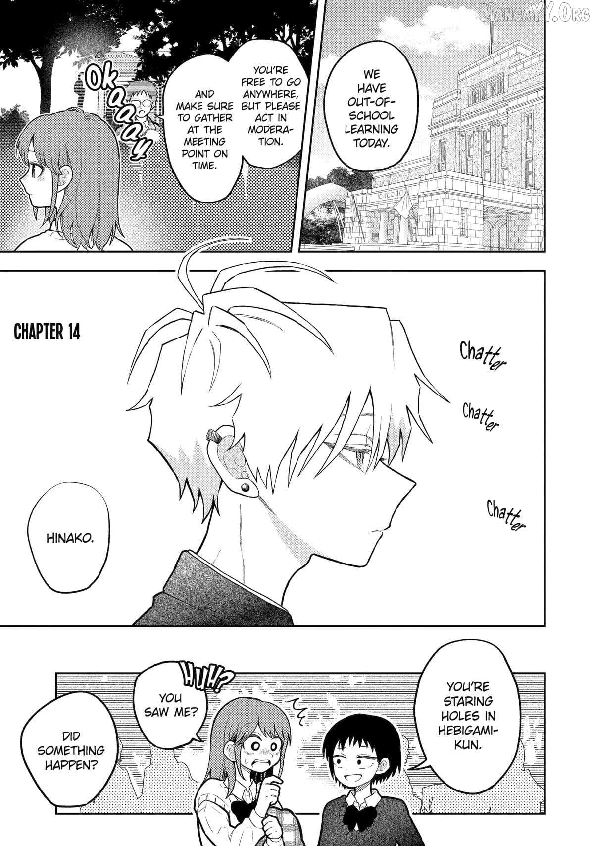 Hebigami Transforms When He's Cold - Chapter 14 - Page 1