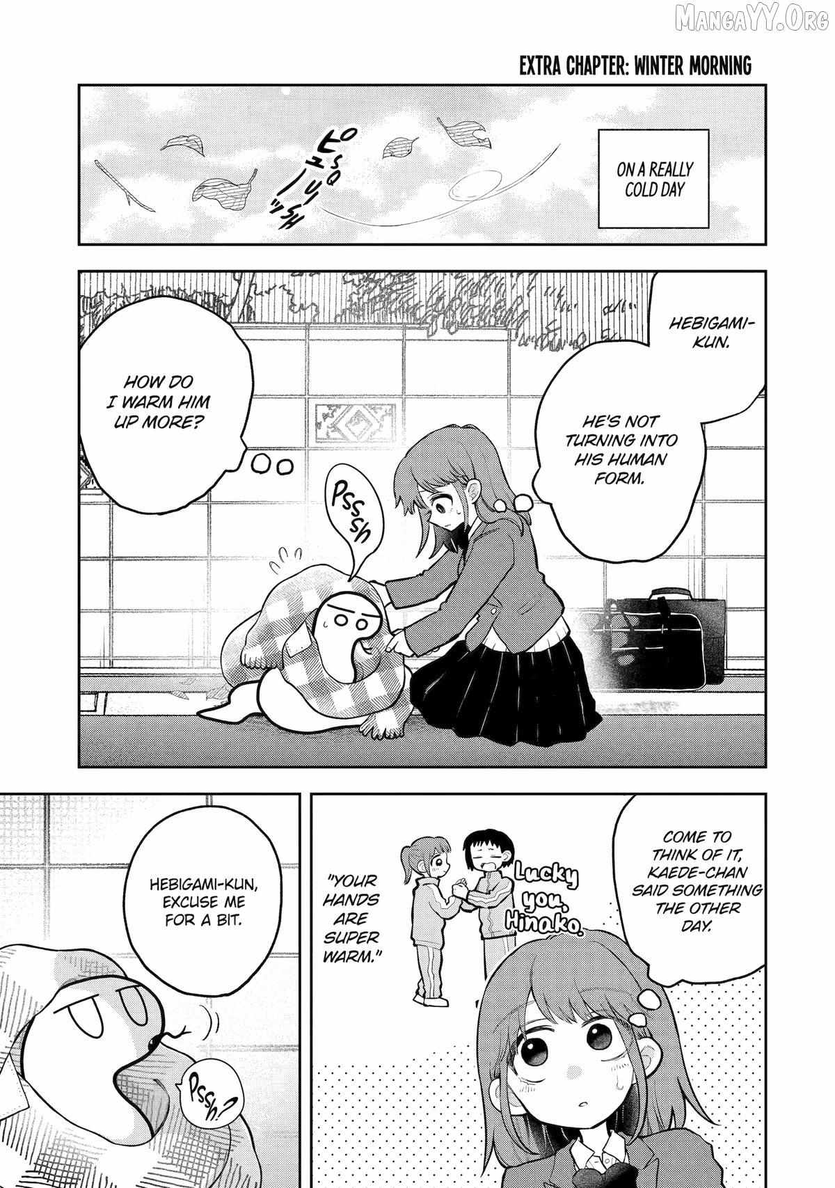 Hebigami Transforms When He's Cold - Chapter 15.5 - Page 1
