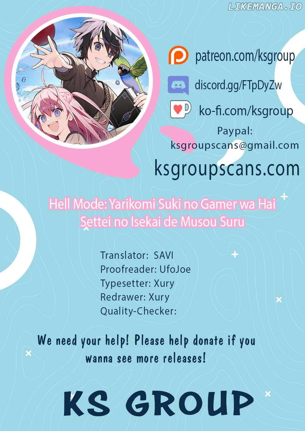 Hell Mode: Yarikomi Suki no Gamer wa Hai Settei no Isekai de Musou Suru - Chapter 75.1 - Page 1