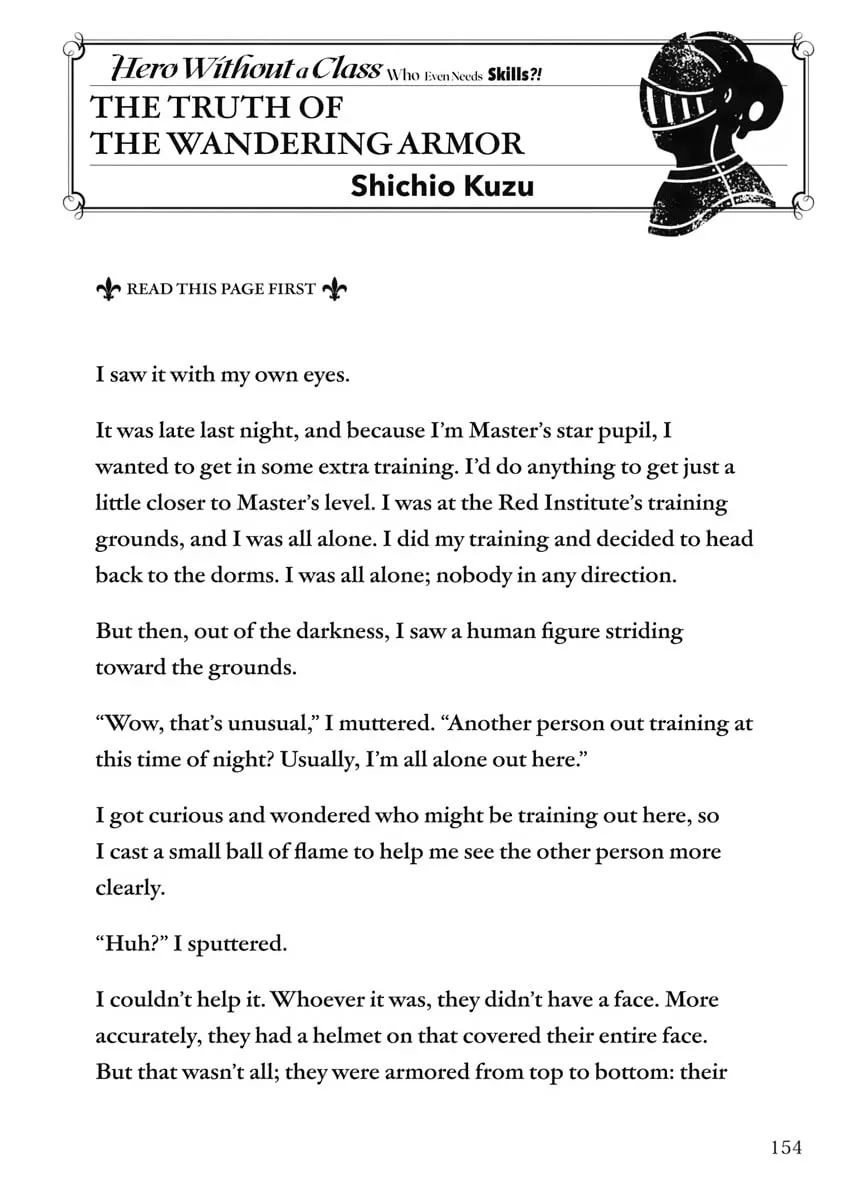 Hero Without a Class: Who Even Needs Skills?! - Chapter 24.1 - Page 1