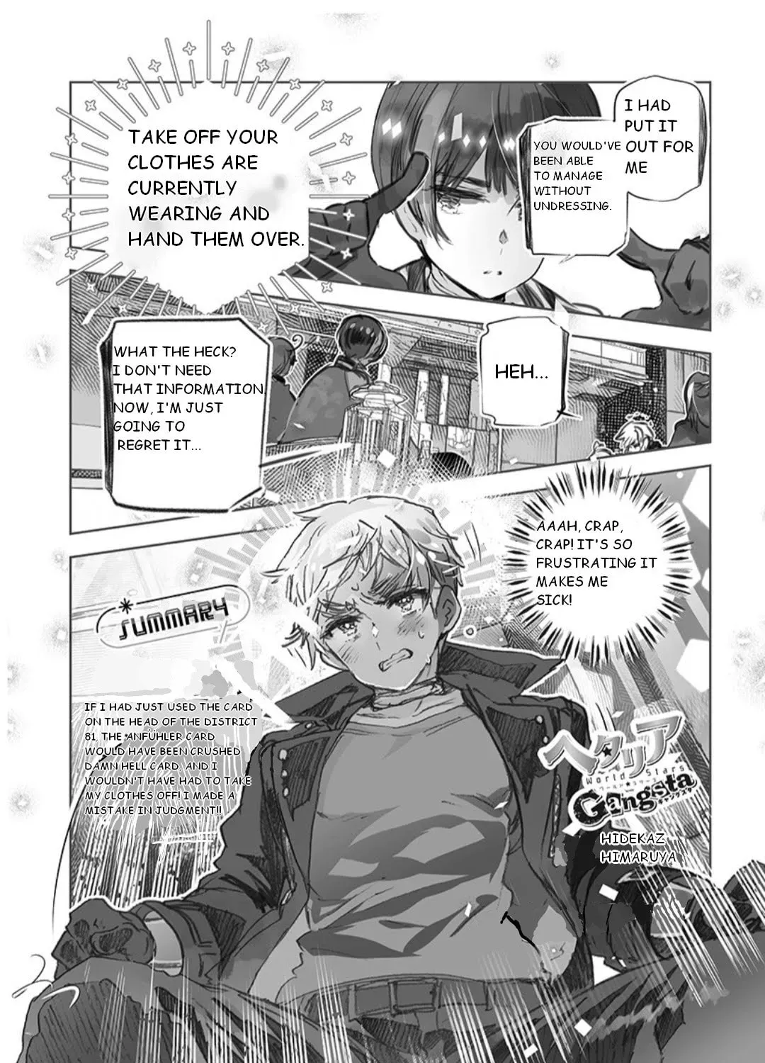 Hetalia World Stars Gangsta - Chapter 47 - Page 1