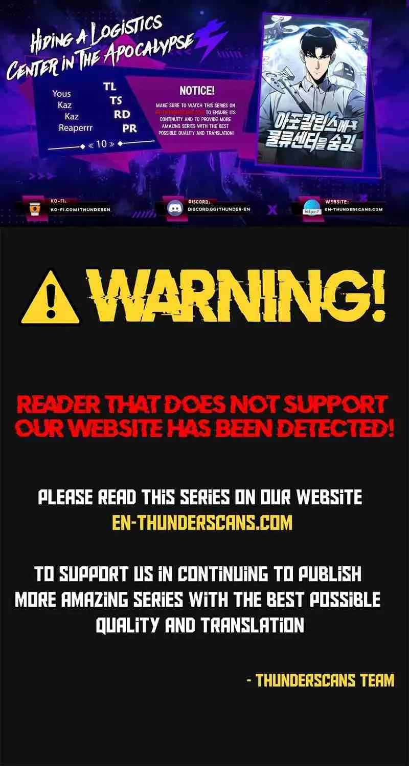 Hiding a Warehouse in the Apocalypse - Chapter 10 - Page 1