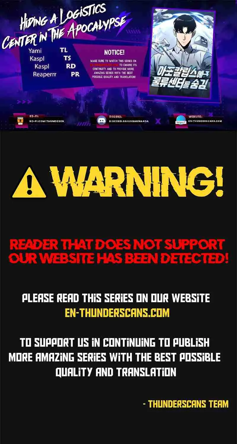 Hiding a Warehouse in the Apocalypse - Chapter 3 - Page 1