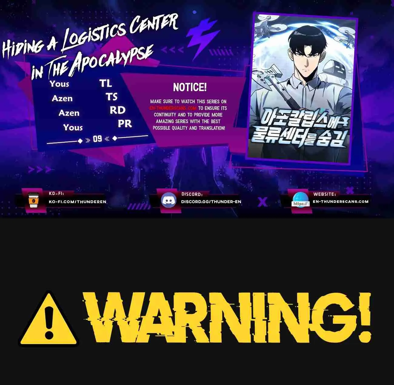 Hiding a Warehouse in the Apocalypse - Chapter 9 - Page 1