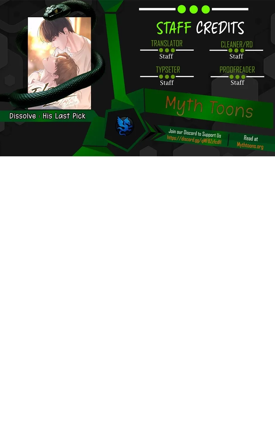 His Last Choice - Chapter 12 - Page 1