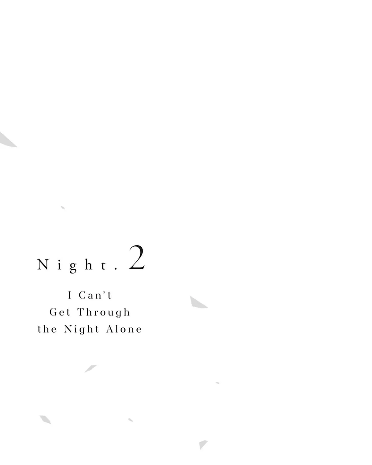 Hitori de Yoru wa Koerarenai - Chapter 2 - Page 1