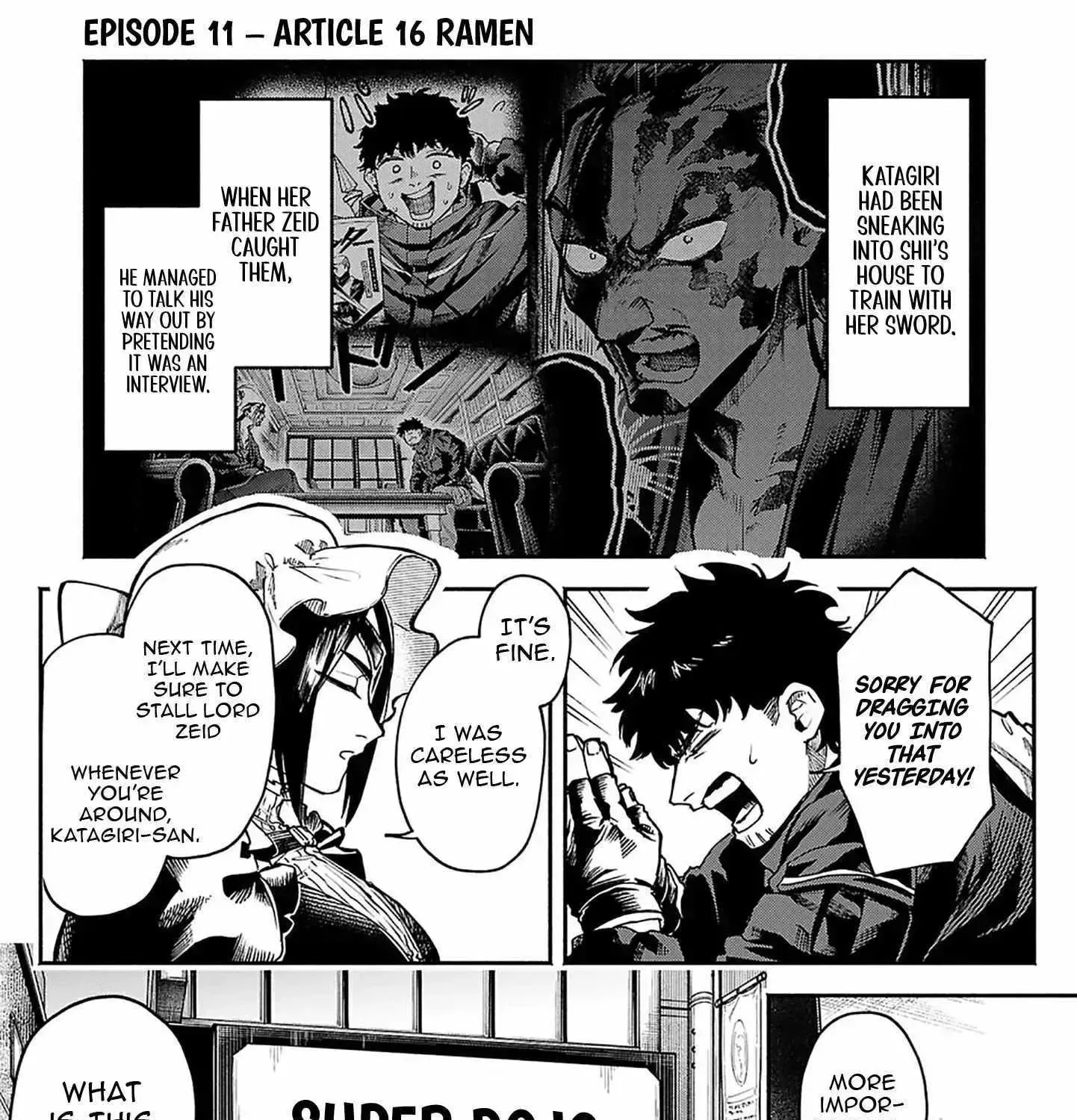 Holy Swords Will Fly - Chapter 11 - Page 1