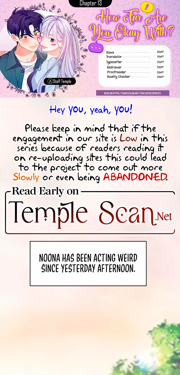 How Far Are You Okay? - Chapter 13 - Page 1