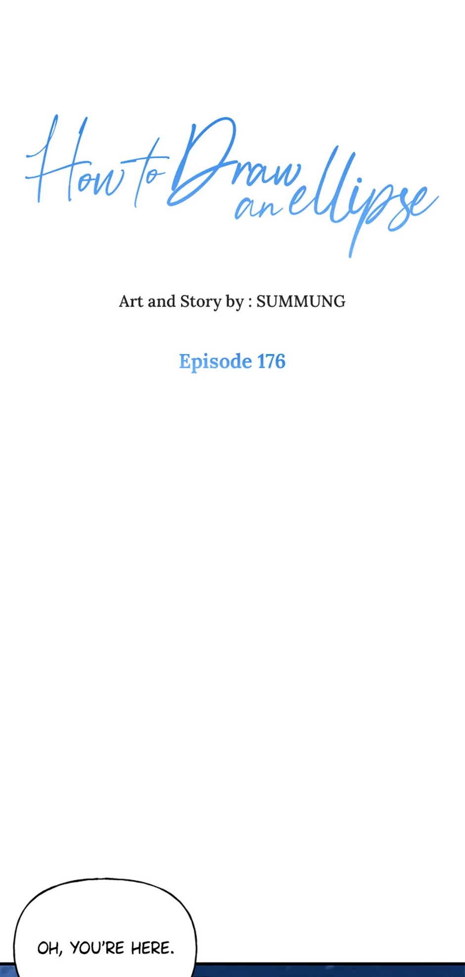 How to Draw an Ellipse - Chapter 176 - Page 1