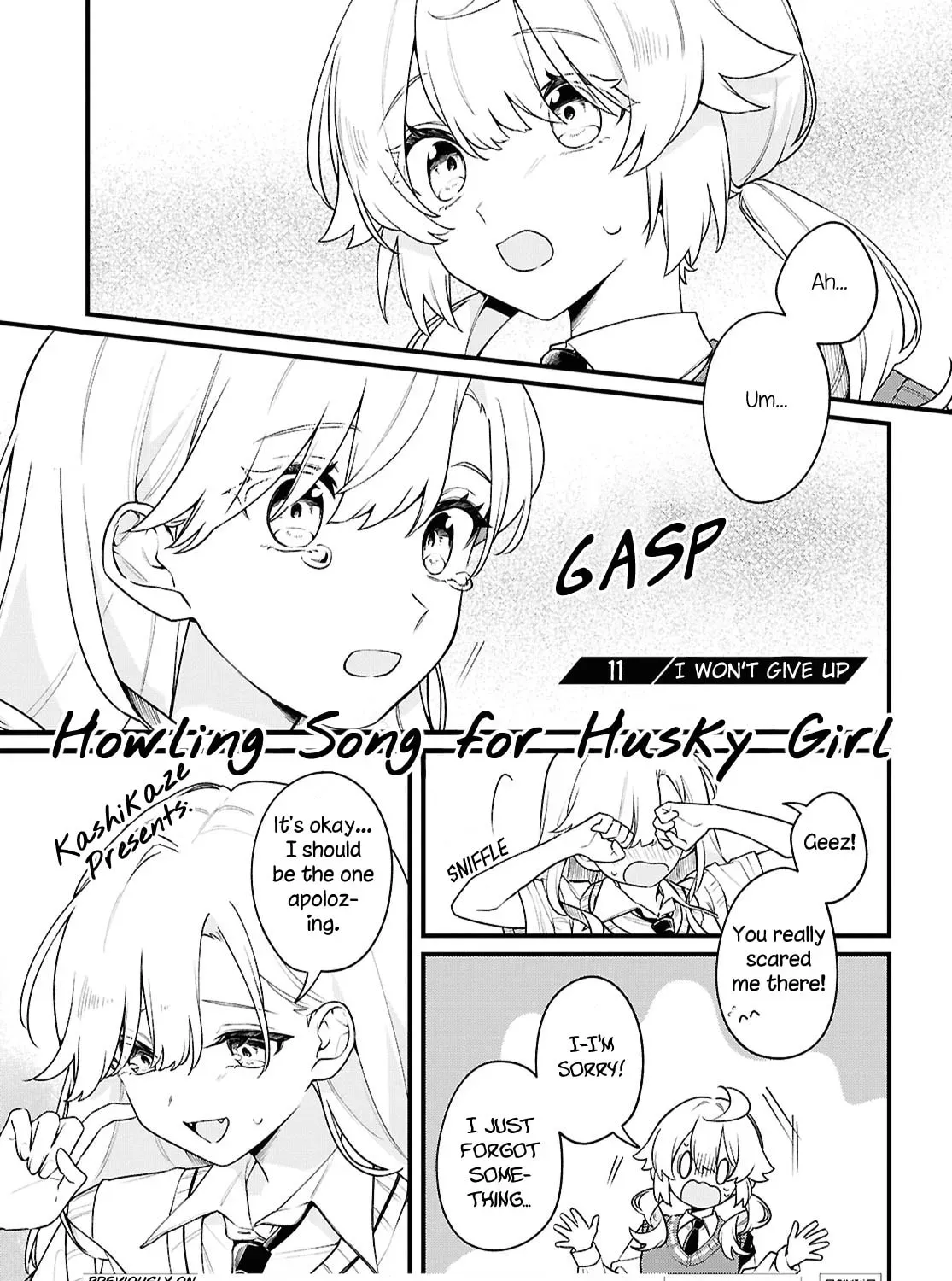 Howling Song for Husky Girl - Chapter 11 - Page 1