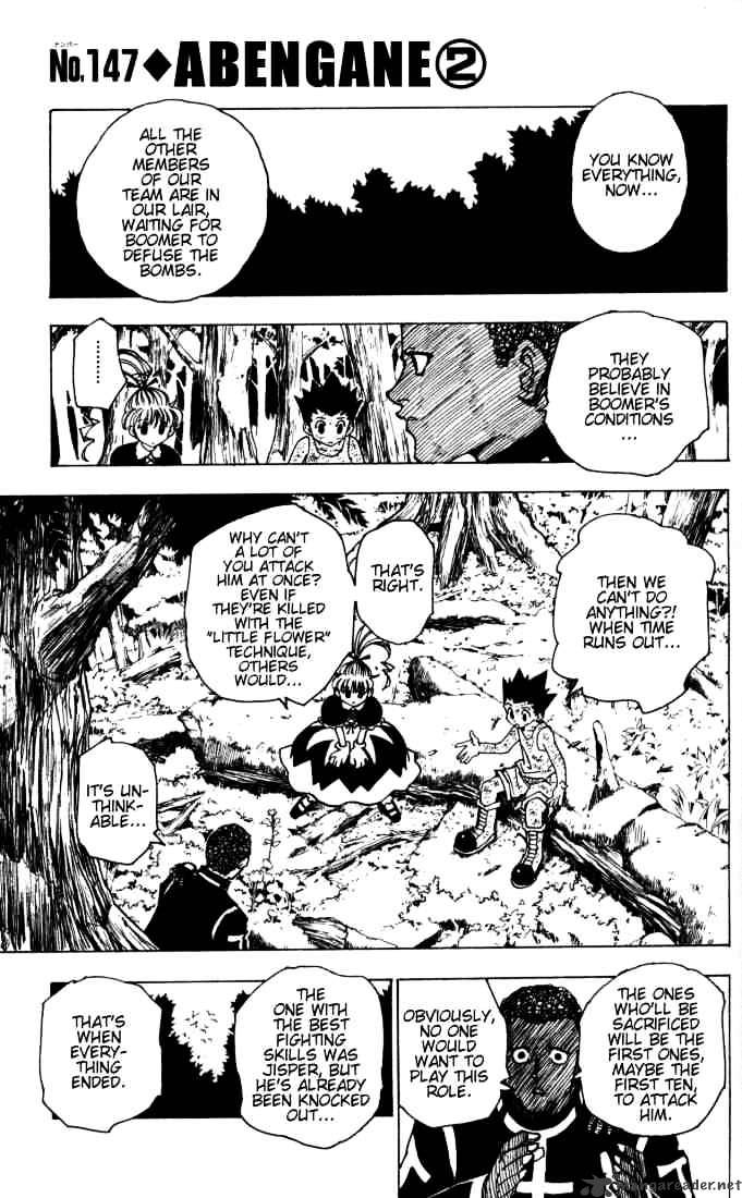 Hunter X Hunter - Chapter 147 : Abengane 2 - Page 1