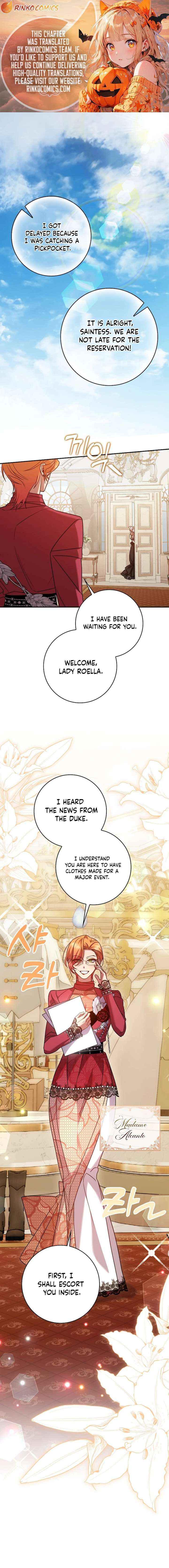 Hush Now, Saintess! - Chapter 26 - Page 1