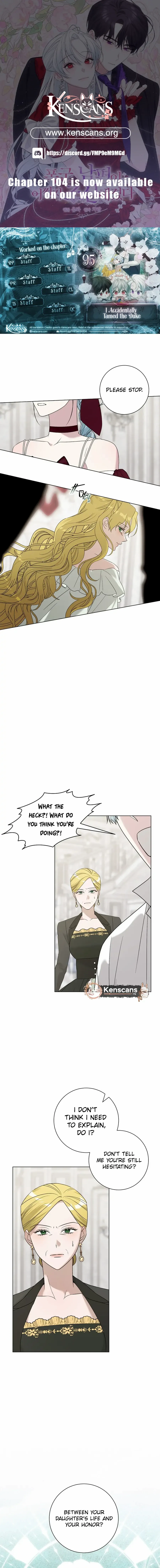 I Accidentally Tamed the Duke - Chapter 95 - Page 1