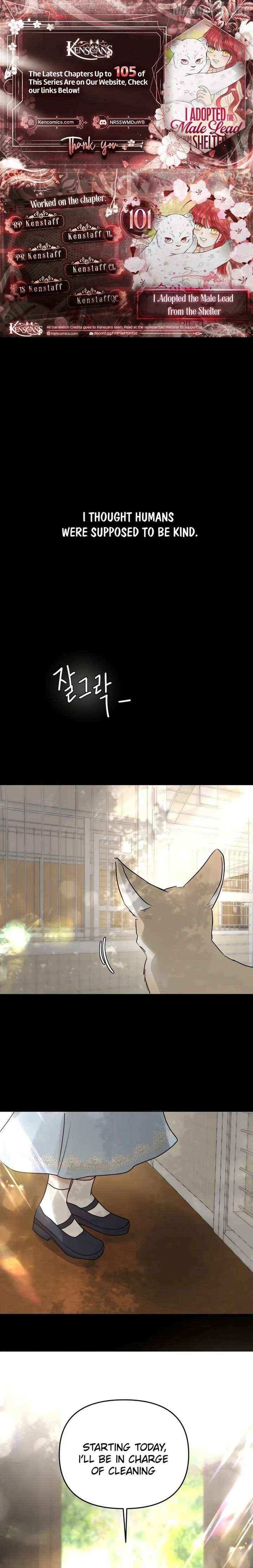 I Adopted the Male Lead from the Shelter 〘Official〙 - Chapter 101 - Page 1