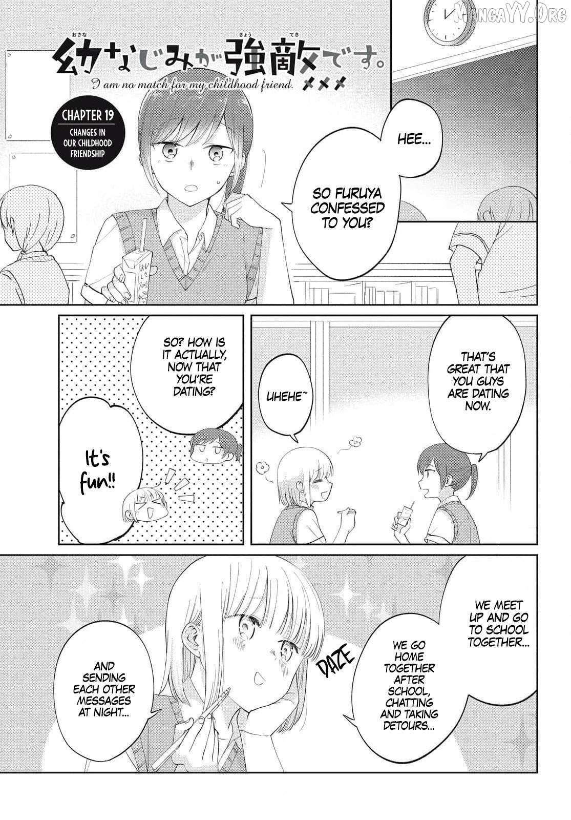 I Am No Match For My Childhood Friend. - Chapter 19 - Page 2