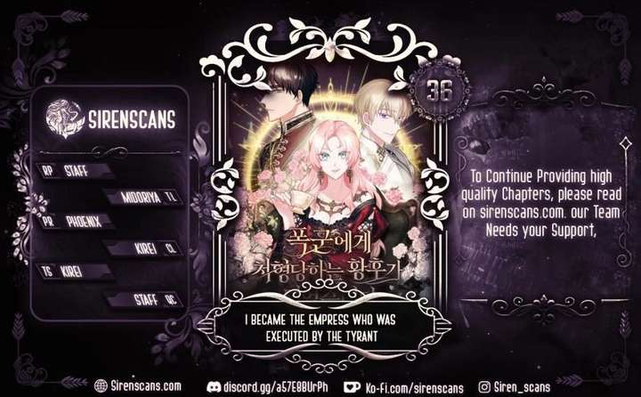 I Became the Empress Doomed to Die at the Hands of the Tyrant - Chapter 36 - Page 1