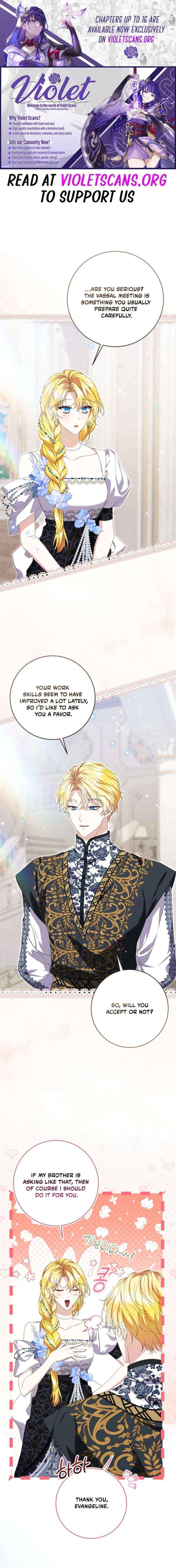 I Became the Villainess’s Favorite - Chapter 24 - Page 1