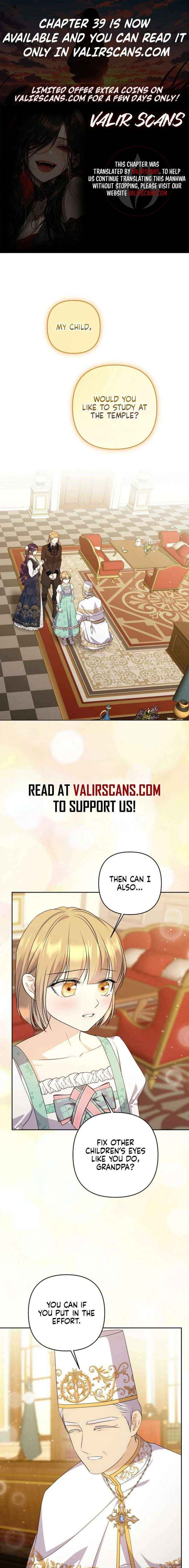 I Brought the Male Lead to His Knees Before Me - Chapter 38 - Page 1