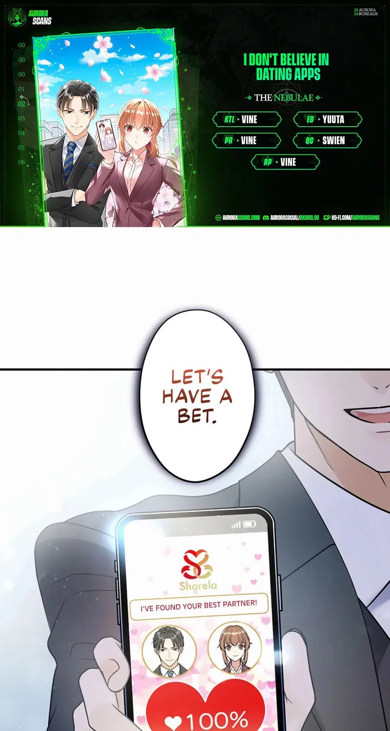 I Don't Believe in Dating Apps! - Chapter 2 - Page 1