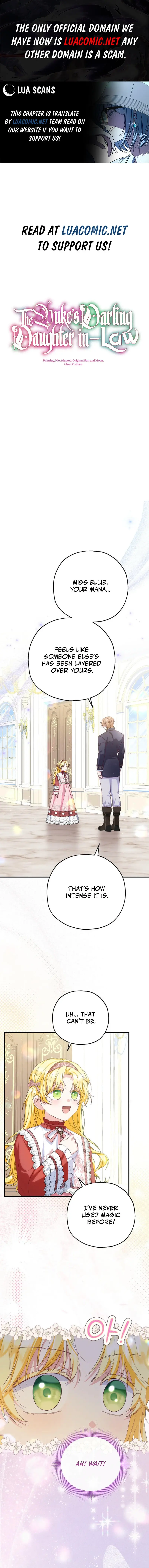 I Don’t Want To Be Duke’s Adopted Daughter-in-law - Chapter 91 - Page 1