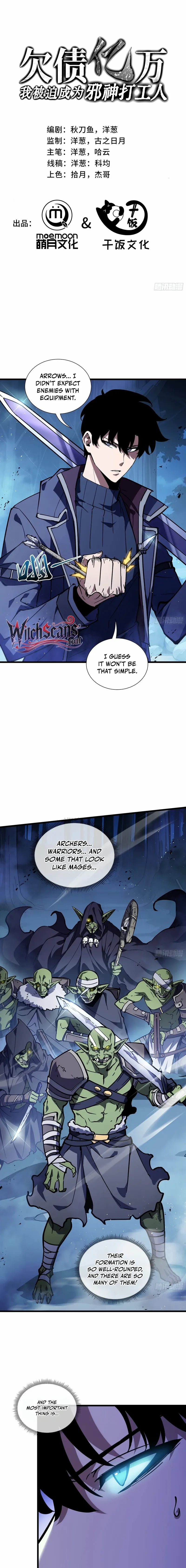 I Owe A Billion Dollars And I am Forced to Become A Worker For An Evil God - Chapter 36 - Page 1