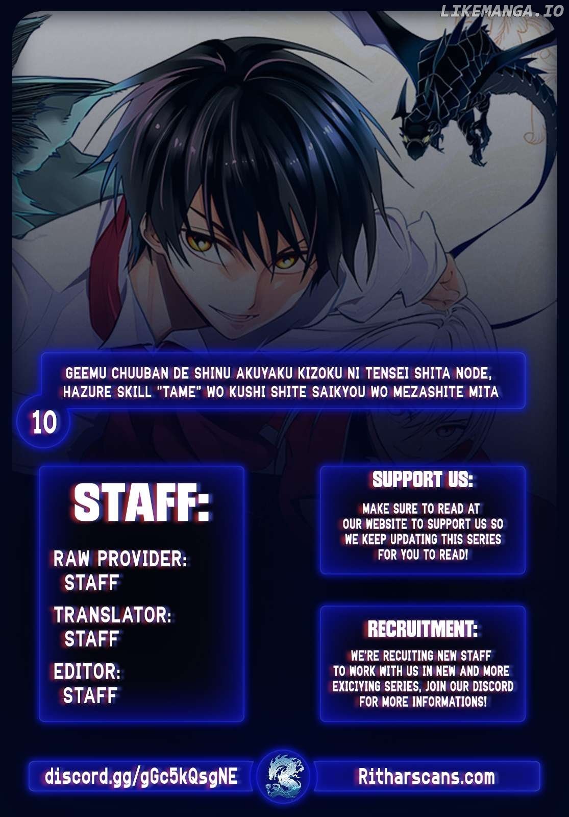 I Reincarnated as a Villainous Noble Who Died in the Mid Game, So I Used the Useless Skill “Tame” to Become the Strongest - Chapter 10 - Page 1