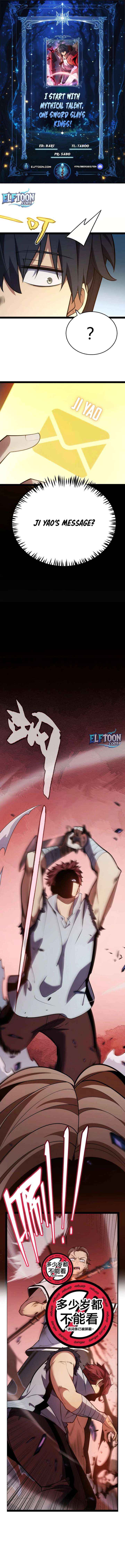 I Started With the Mythical Talent, Killing Gods With One Sword! - Chapter 11 - Page 1