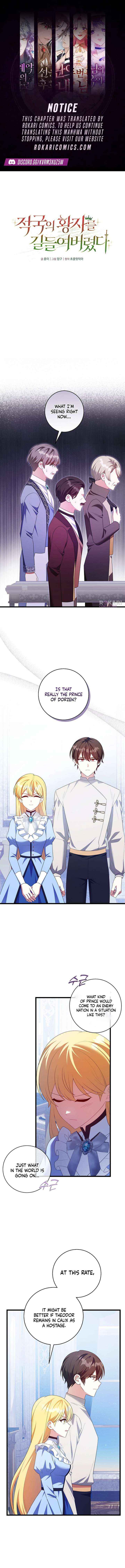 I Tamed the Enemy Prince - Chapter 45 - Page 1